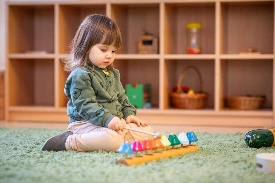 Musizieren mit dem Glockenspiel