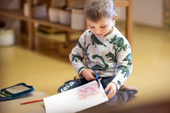 Sandpapierbuchstaben