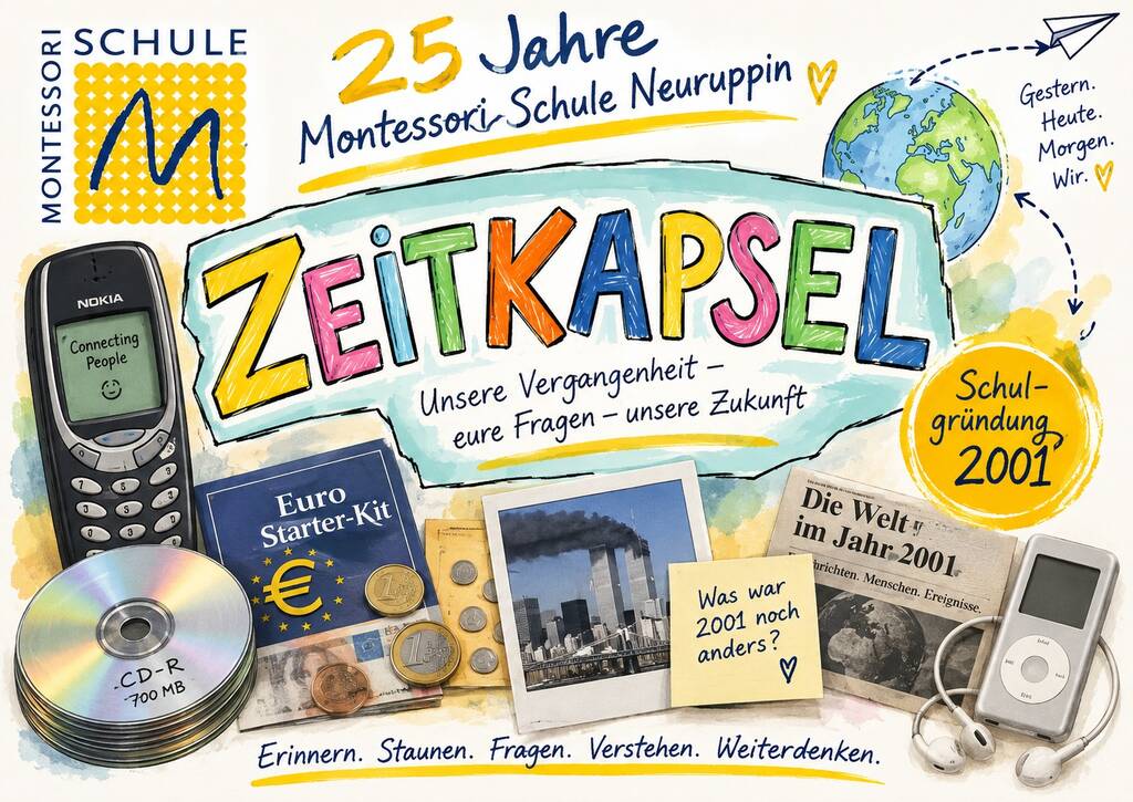 Unsere Zeitkapsel: eine Box voller 2001